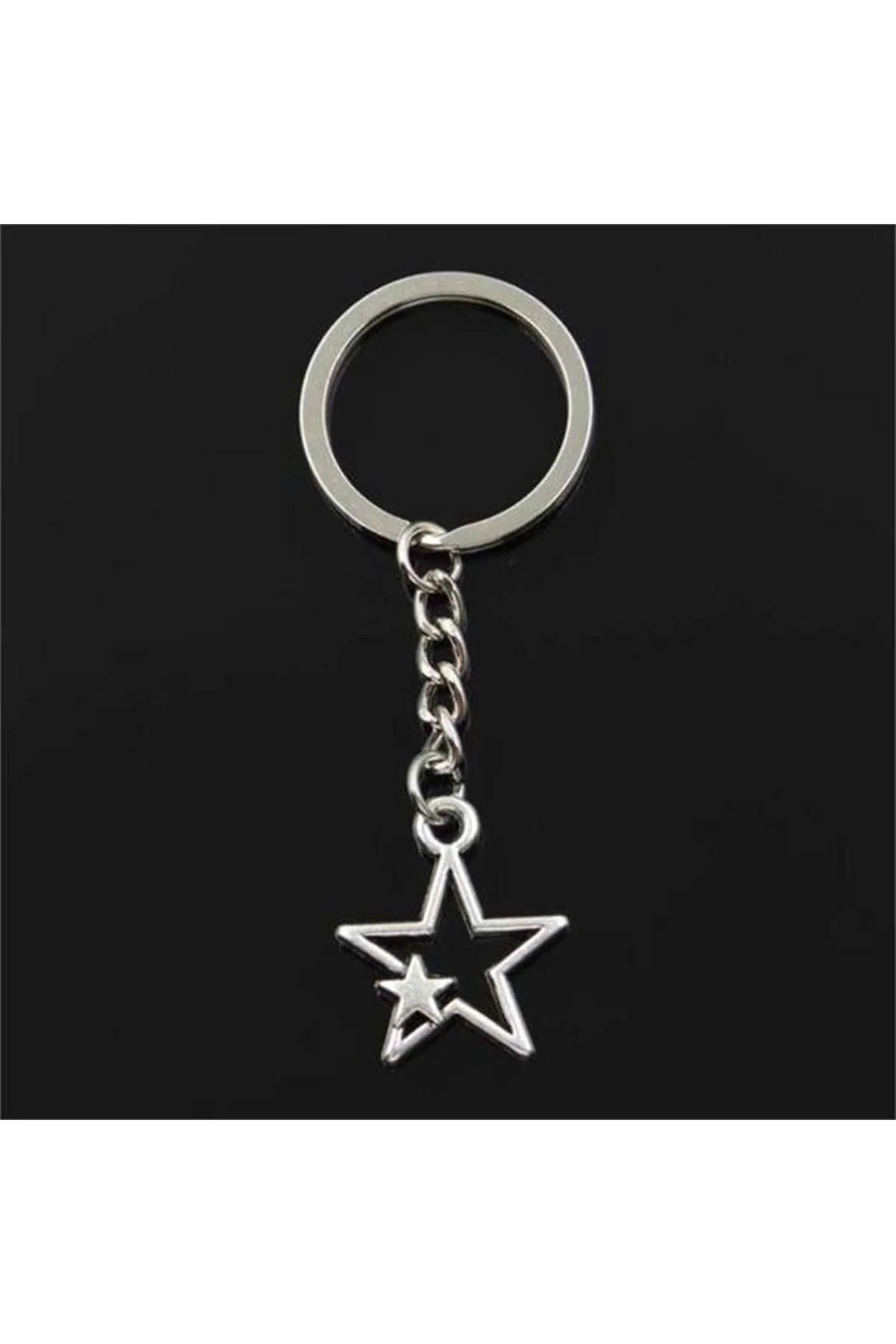 Twin Star Metal Anahtarlık