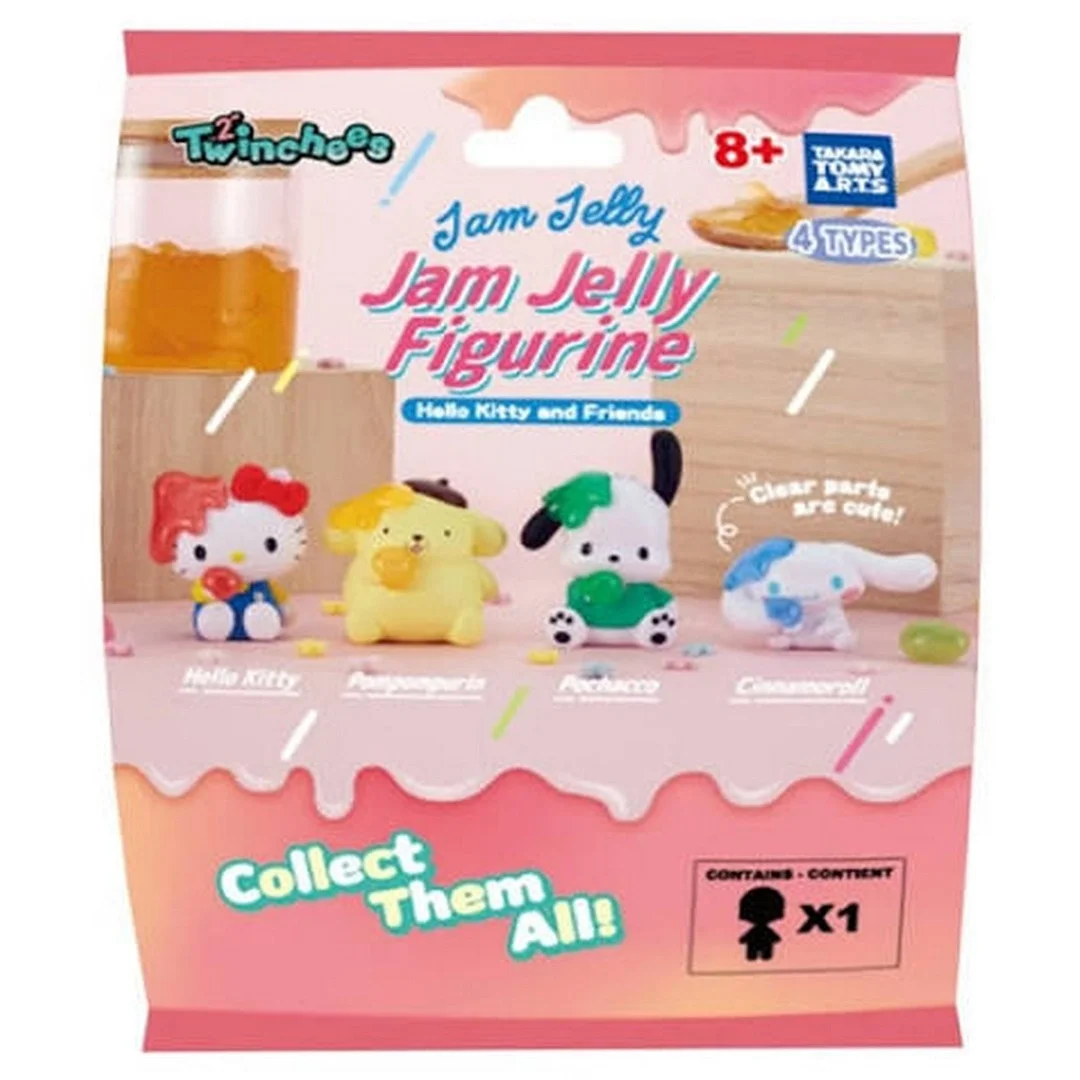 Twinchees Hello Kitty ve Arkadaşları Figürleri Tatlı Reçel Serisi