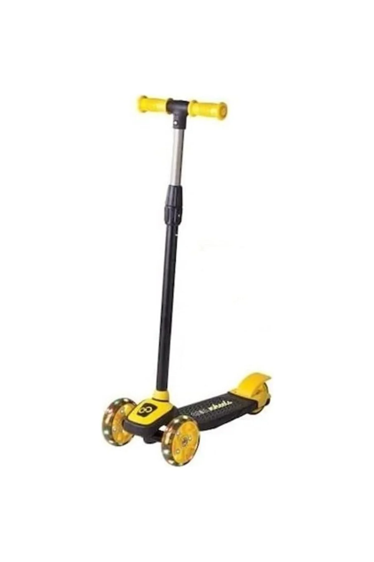 Twist Işıklı 3 Tekerlekli Scooter Sarı (Sarı)