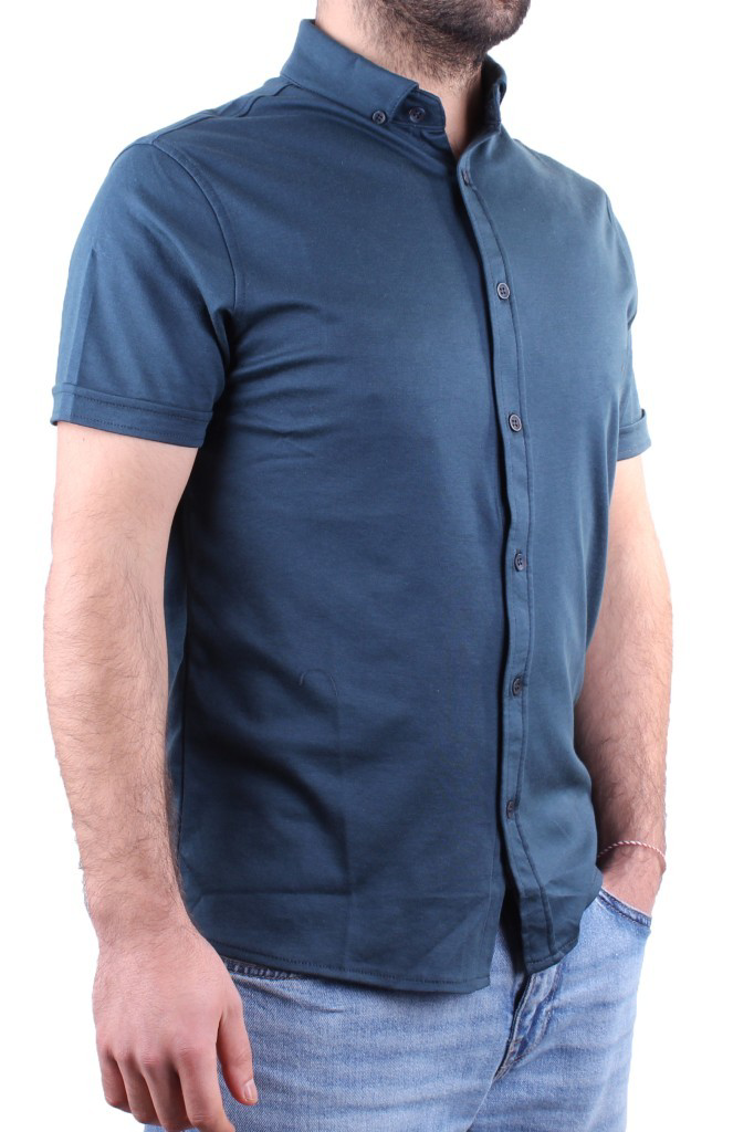 Twister Jeans Twister 1853 Petrol Kısa Kol Günlük Pamuklu Erkek Gömlek Twister Jeans Twister 1853 Petrol Kısa Kol Günlük Pamuklu Erkek Gömlek