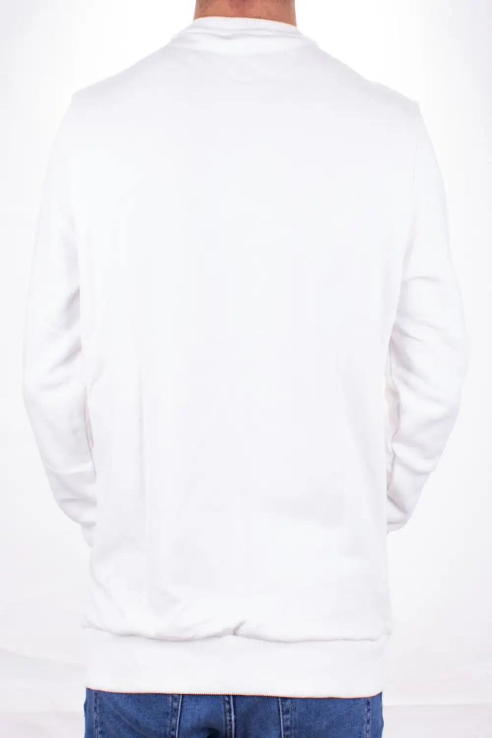 Twister 1915 Ekru Bisiklet Yaka Erkek Sweat