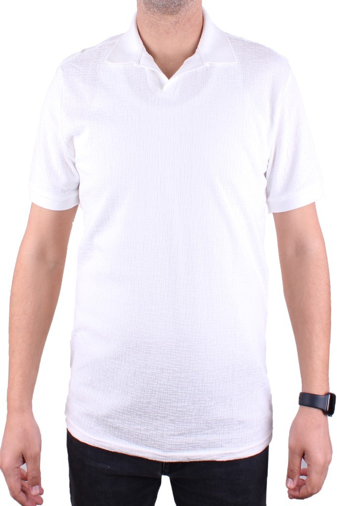 Twister Jeans Twister 2288 Ekru Günlük Kısa Kol Normal Kesim Pamuklu Polo Yaka 