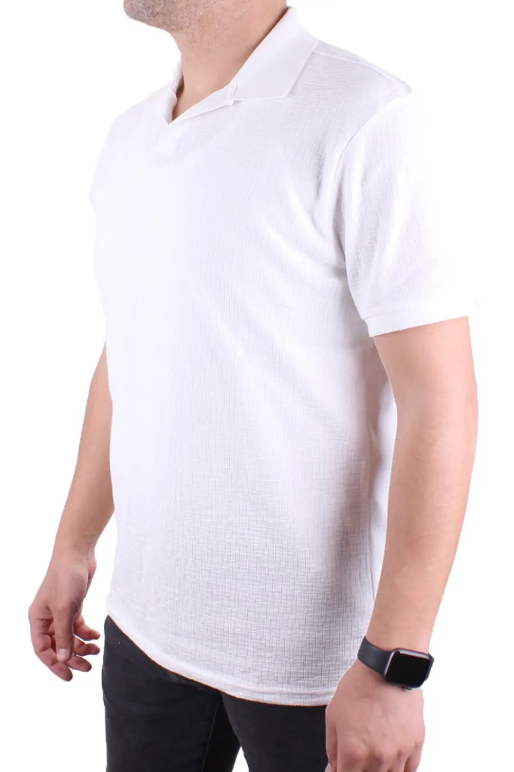 Twister 2288 Ekru Günlük Kısa Kol Normal Kesim Pamuklu Polo Yaka 