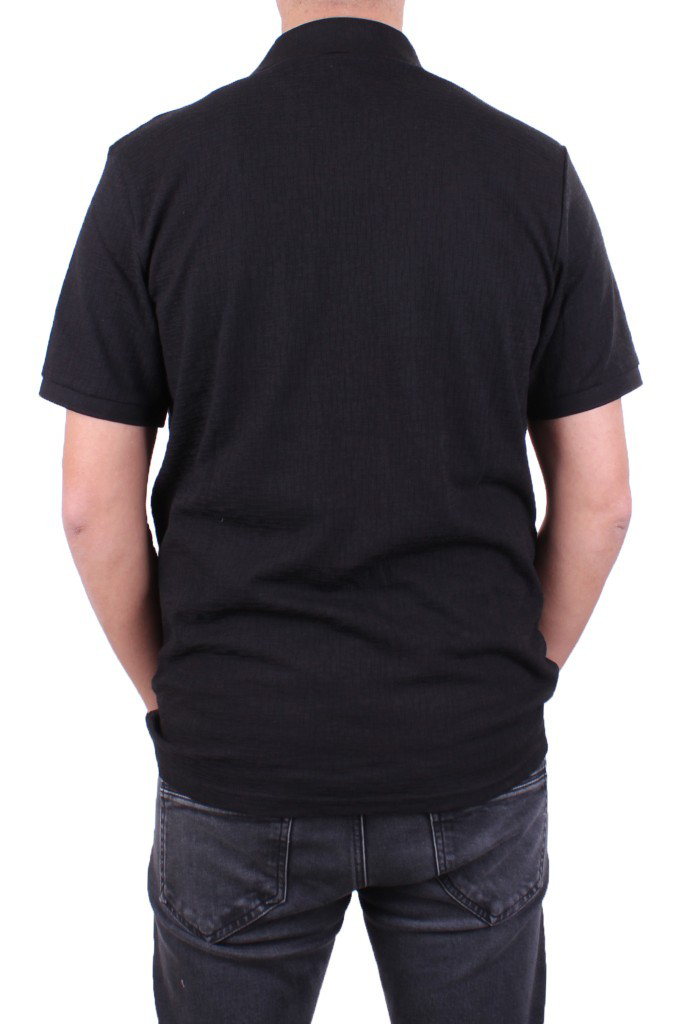 Twister Jeans Twister 2288 Siyah Günlük Kısa Kol Normal Kesim Pamuklu Polo Yaka