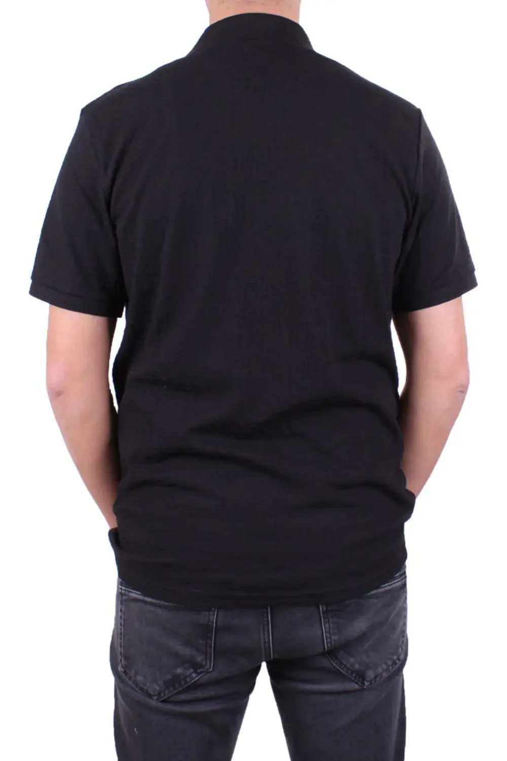 Twister 2288 Siyah Günlük Kısa Kol Normal Kesim Pamuklu Polo Yaka