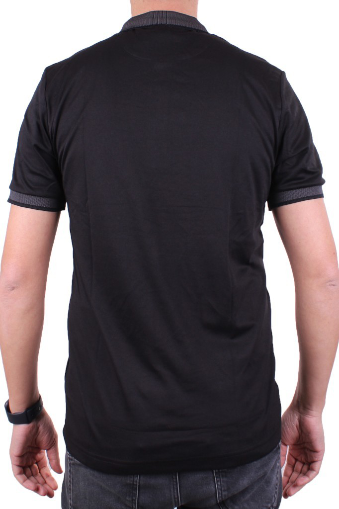 Twister Jeans Twister 2304 Siyah Günlük Kısa Kol Normal Kesim Pamuklu Polo Yaka