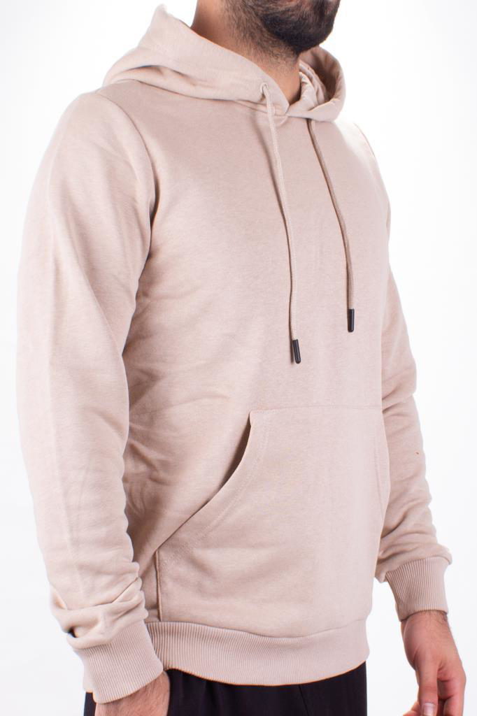 Twister Jeans Twister 2732 Bej Kapüşonlu Erkek Sweatshirt