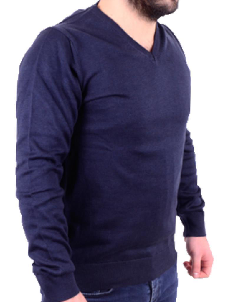 Twister Jeans Twister 3622 Lacivert V Yaka Erkek Kazak