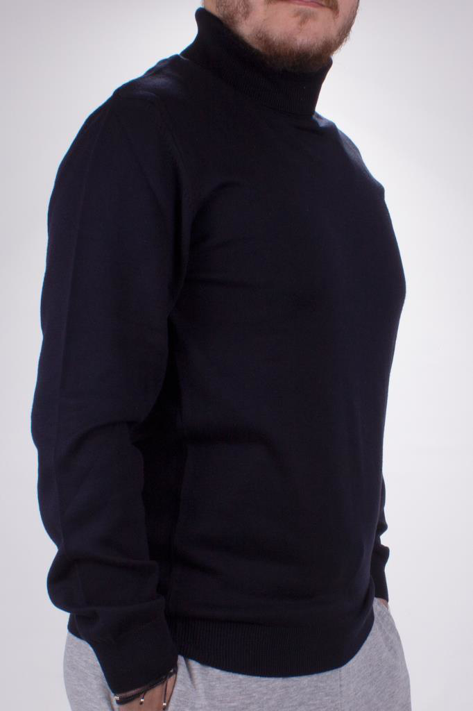 Twister Jeans Twister 3623 Lacivert Balıkçı Yaka Erkek Kazak