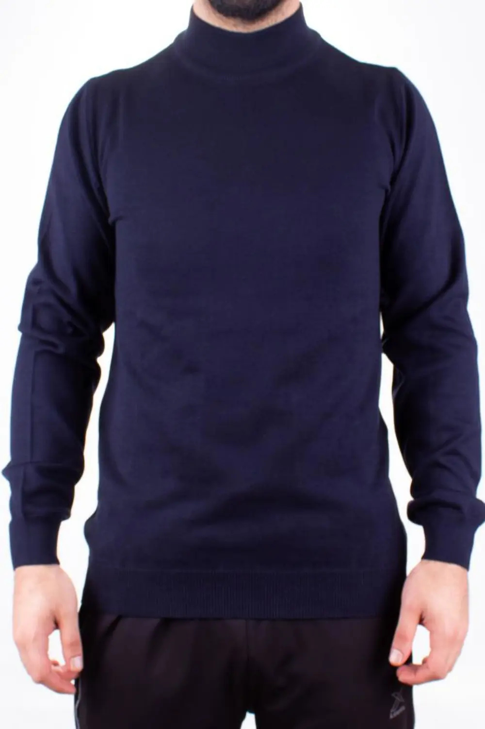 Twister 3624 Lacivert Yarım Balıkçı Erkek Kazak