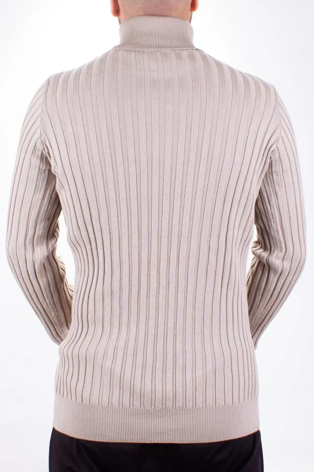 Twister 3625 Bej Balıkçı Yaka Erkek Kazak