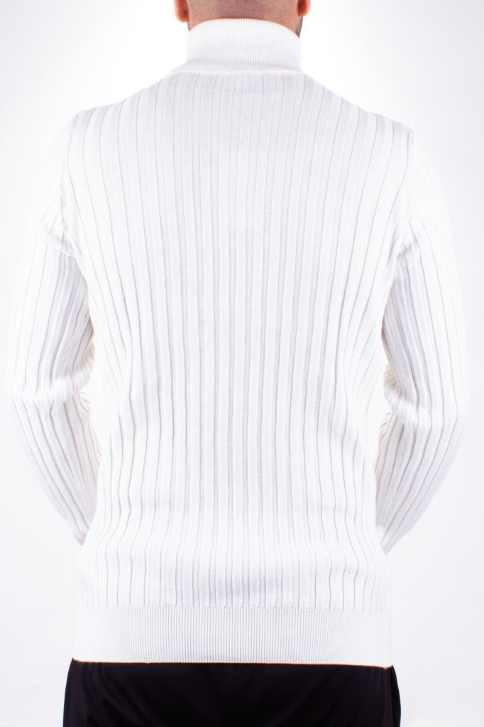 Twister Jeans Twister 3625 Ekru Balıkçı Yaka Erkek Kazak