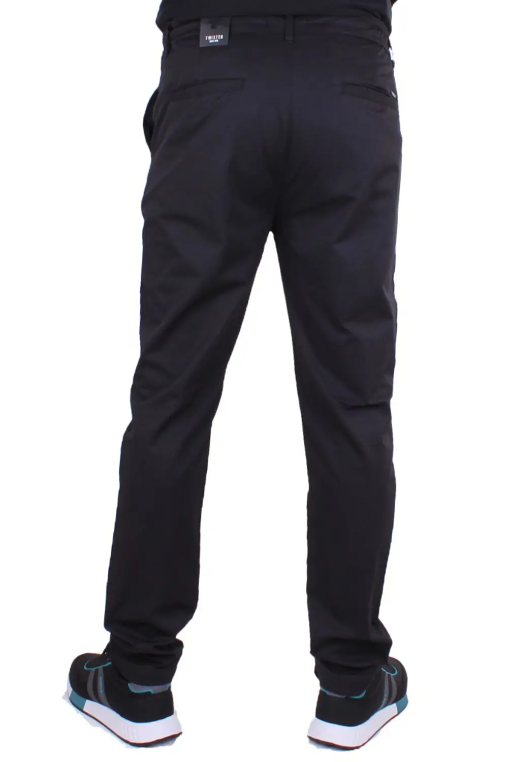 Twister Crespo 794 Siyah Normal Bel Dar Paça Erkek Kanvas Pantolo