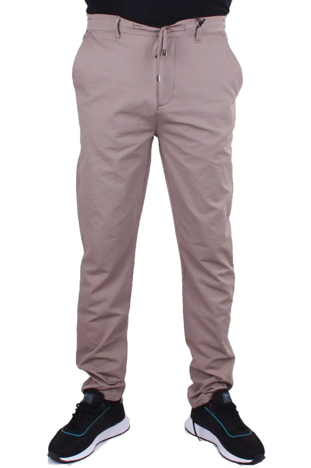 Twister Crespo 794 Vizon Normal Bel Dar Paça Erkek Kanvas Pantolo