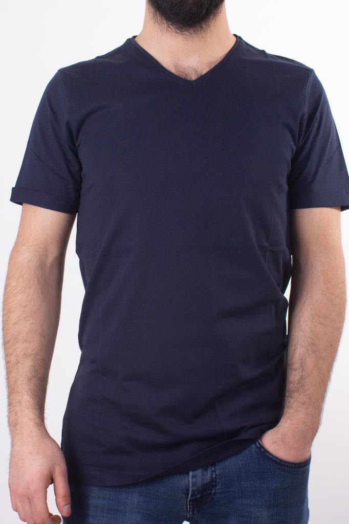 Twister Jeans Twister Jeans 1827 Lacivert V  Yaka Erkek T-Shirt