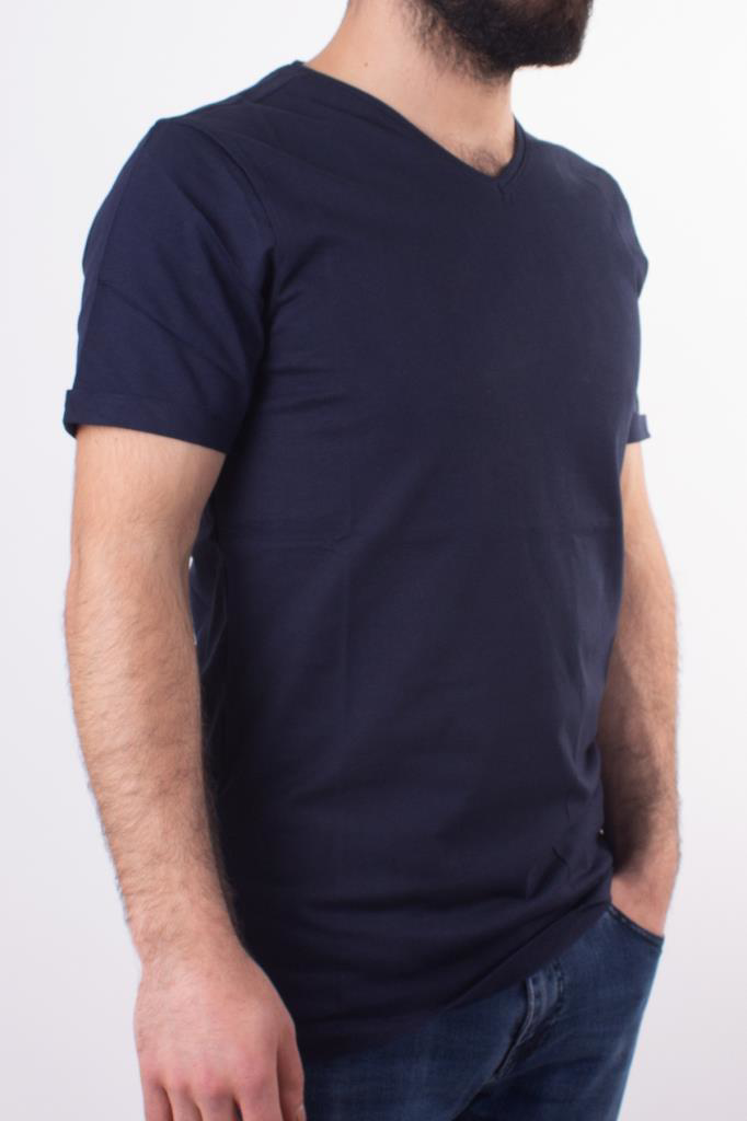 Twister Jeans Twister Jeans 1827 Lacivert V  Yaka Erkek T-Shirt