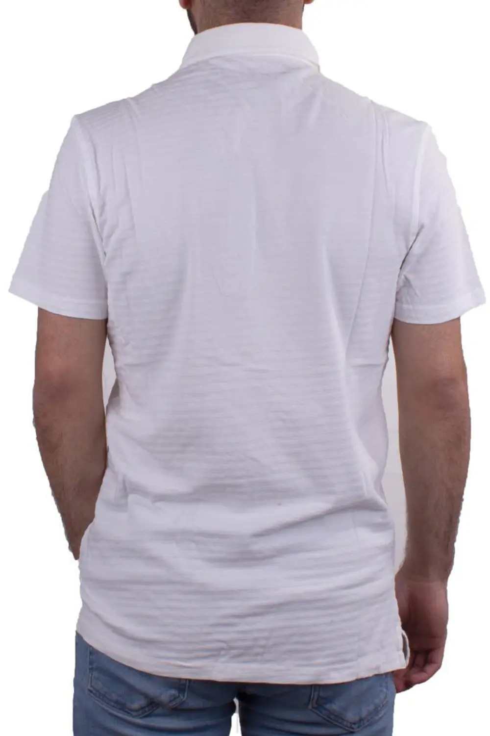 Twister Jeans 2214 Ekru Polo Yaka Erkek T-Shirt
