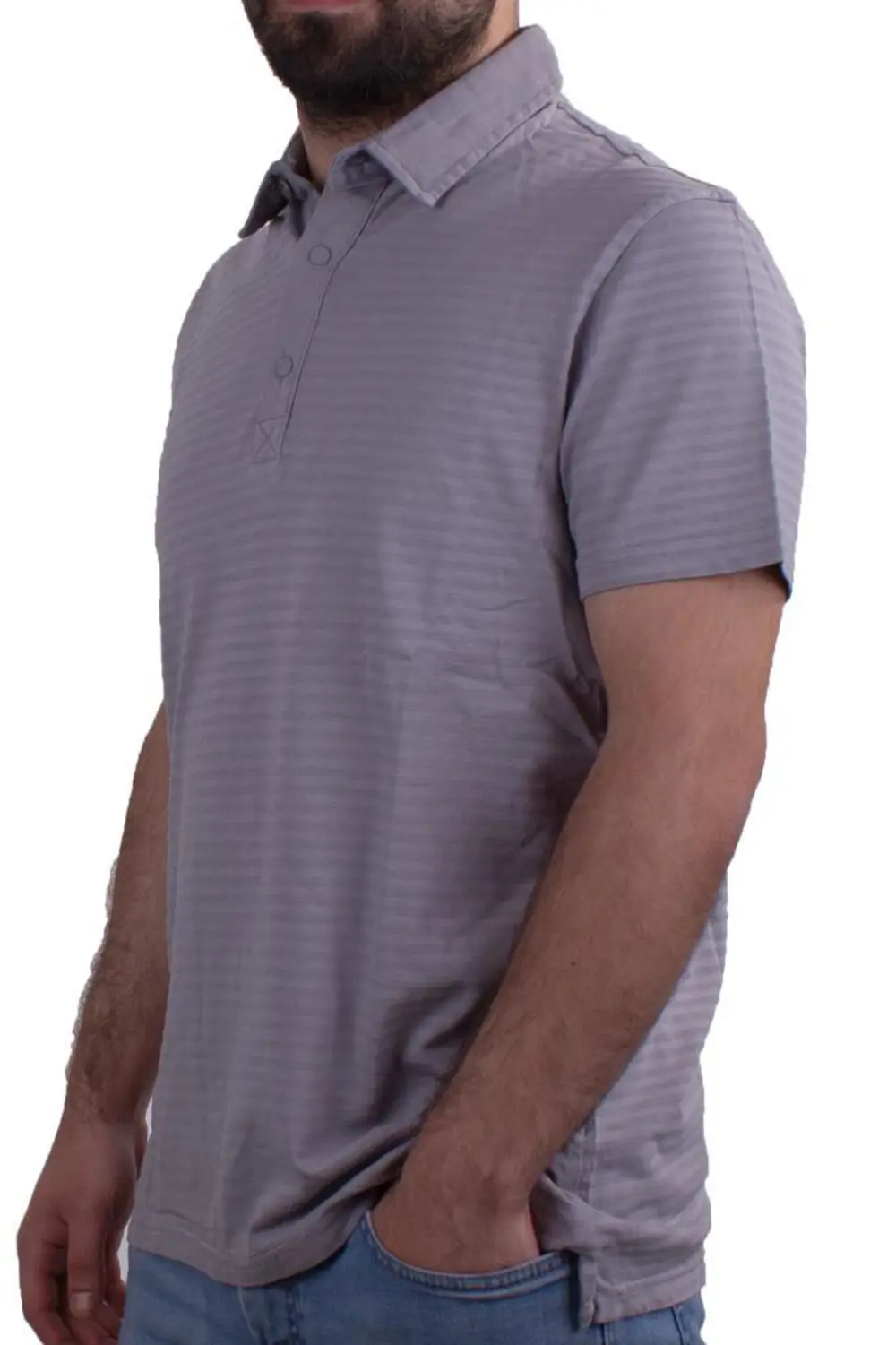 Twister Jeans 2214 Gri Polo Yaka Erkek T-Shirt Twister Jeans 2214 Gri Polo Yaka Erkek T-Shirt