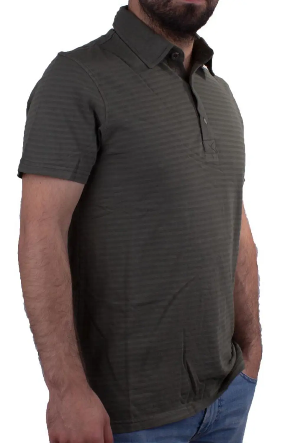 Twister Jeans 2214 Haki Polo Yaka Erkek T-Shirt Twister Jeans 2214 Haki Polo Yaka Erkek T-Shirt