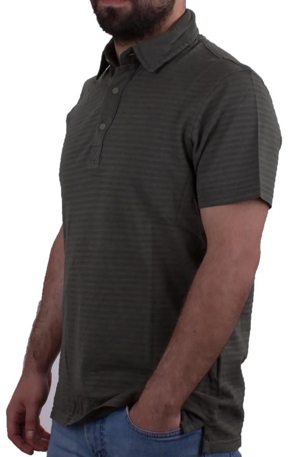 Twister Jeans 2214 Haki Polo Yaka Erkek T-Shirt Twister Jeans 2214 Haki Polo Yaka Erkek T-Shirt