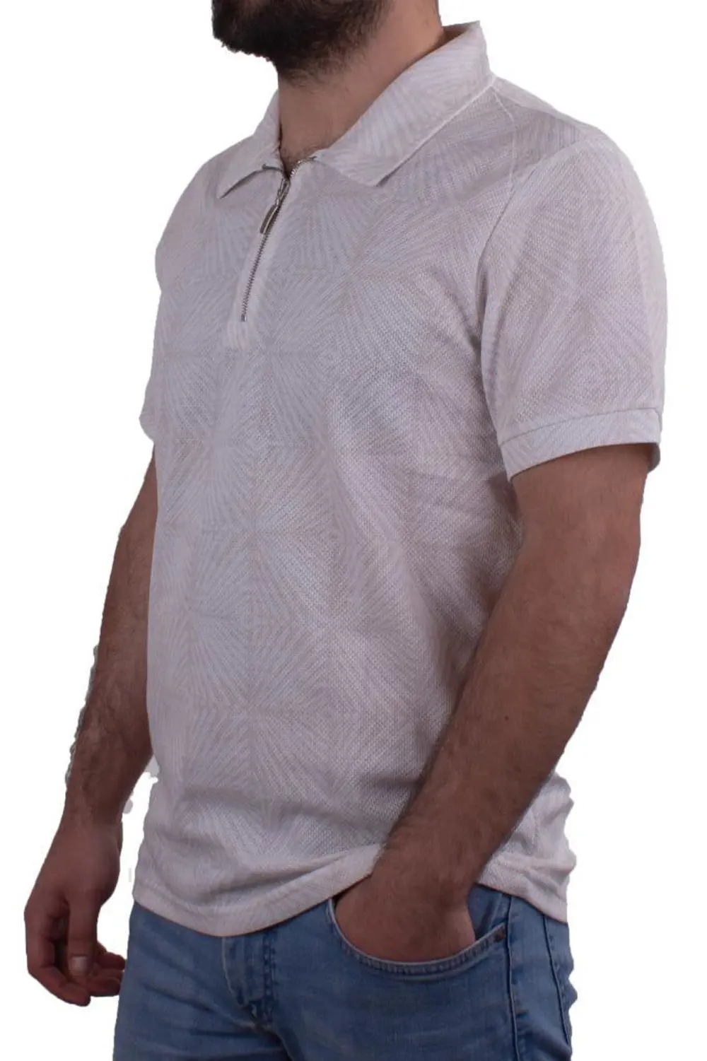 Twister Jeans 2276 Bej Polo Yaka Erkek T-Shirt