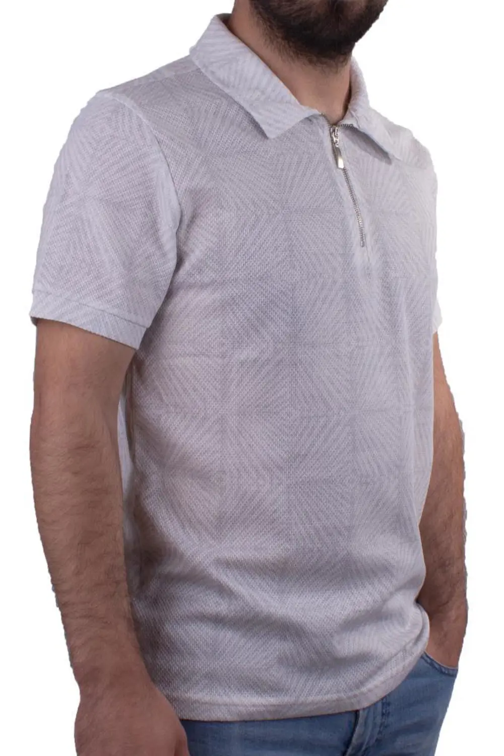 Twister Jeans 2276 Gri Polo Yaka Erkek T-Shirt Twister Jeans 2276 Gri Polo Yaka Erkek T-Shirt