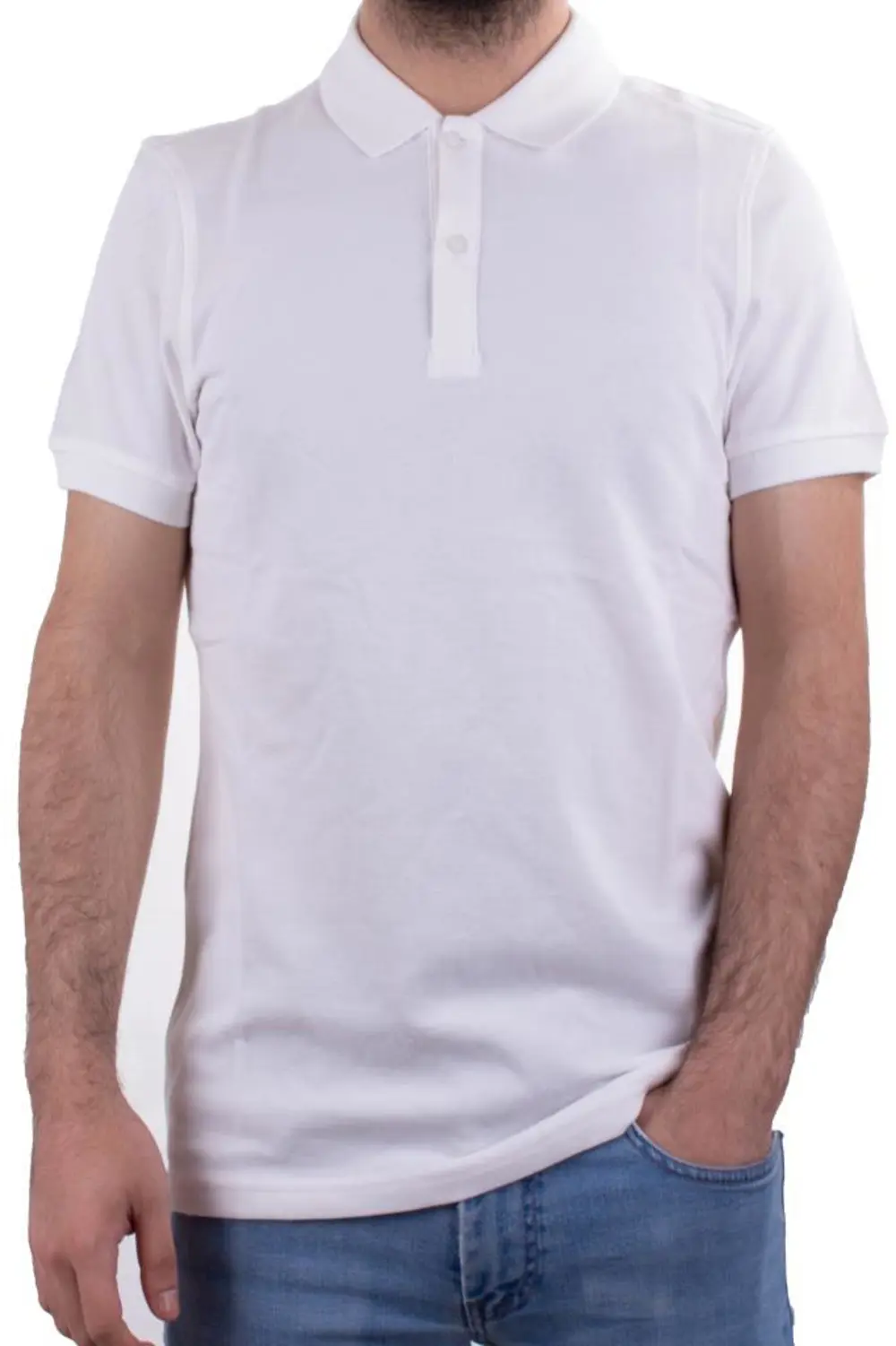 Twister Jeans 2277 Ekru Polo Yaka Erkek T-Shirt