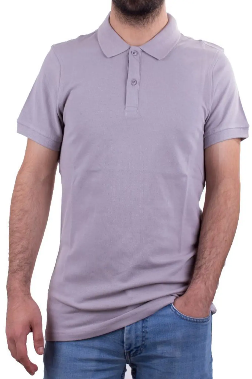 Twister Jeans 2277 Gri Polo Yaka Erkek T-Shirt Twister Jeans 2277 Gri Polo Yaka Erkek T-Shirt