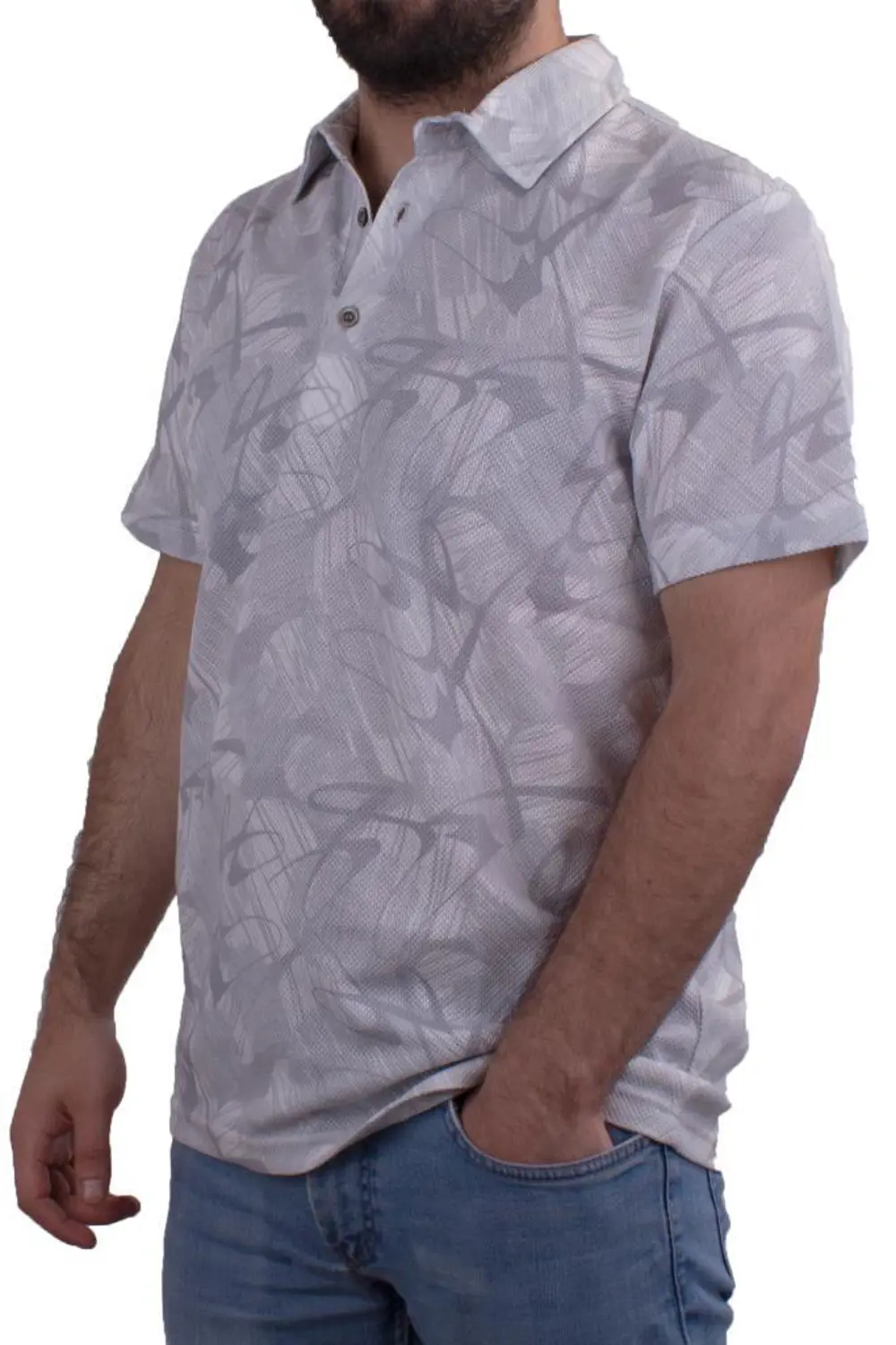 Twister Jeans 2278 Gri Polo Yaka Erkek T-Shirt Twister Jeans 2278 Gri Polo Yaka Erkek T-Shirt