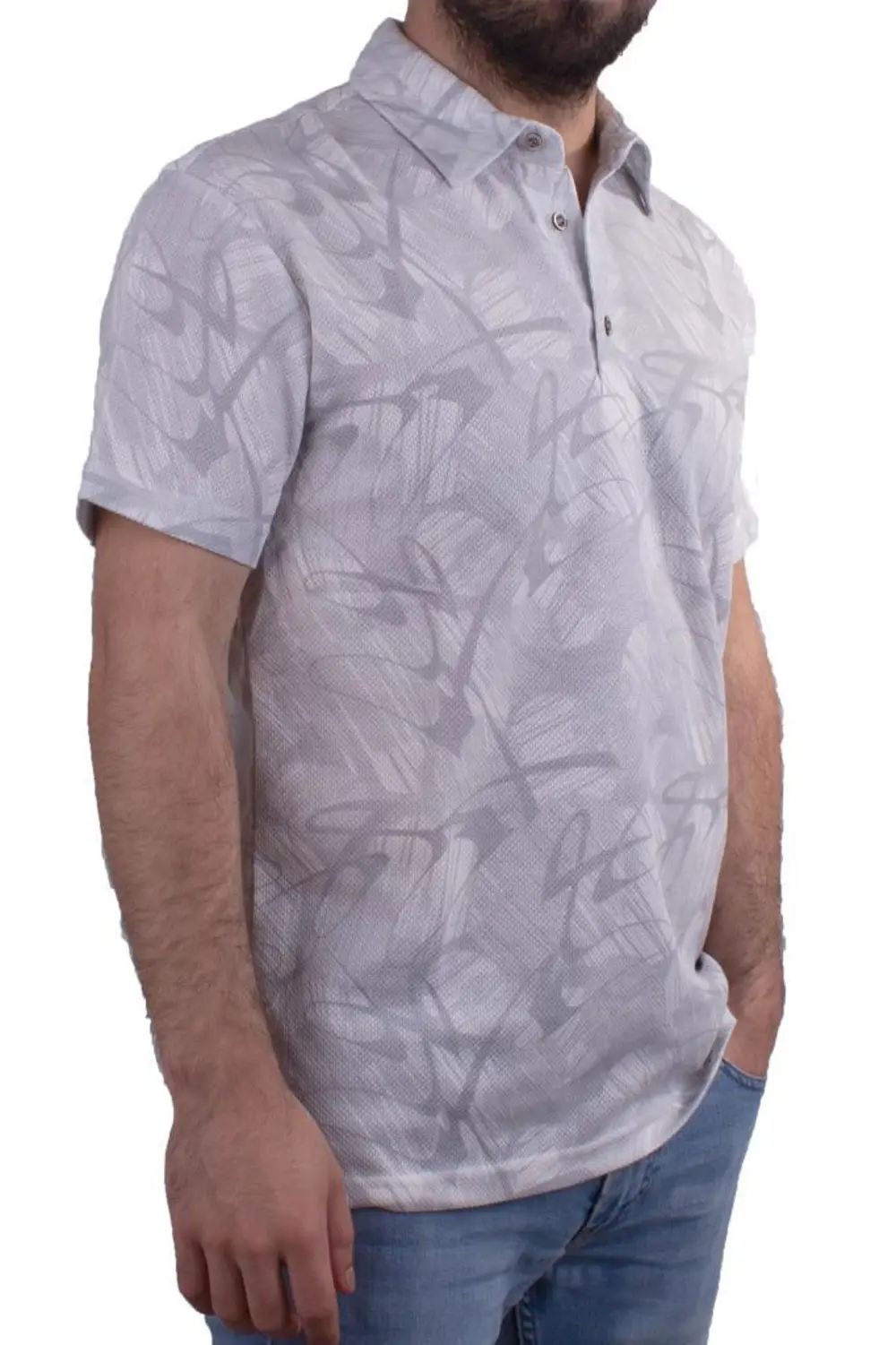 Twister Jeans 2278 Gri Polo Yaka Erkek T-Shirt Twister Jeans 2278 Gri Polo Yaka Erkek T-Shirt