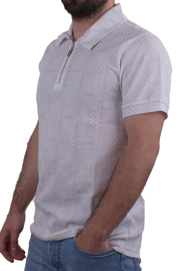 Twister Jeans  2276 Gri Polo Yaka Erkek T-Shirt