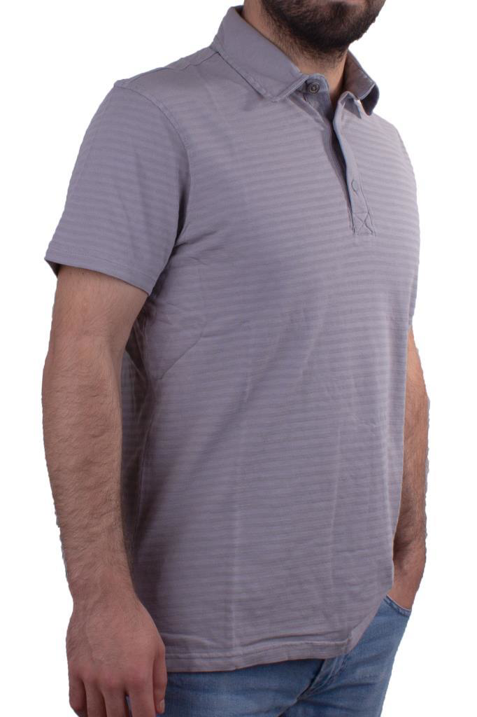 Twister Jeans  2214 Gri Polo Yaka Erkek T-Shirt