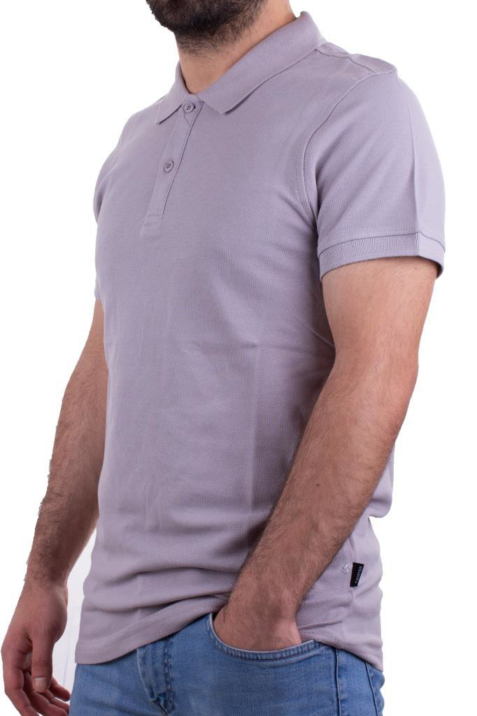 Twister Jeans  2277 Gri Polo Yaka Erkek T-Shirt