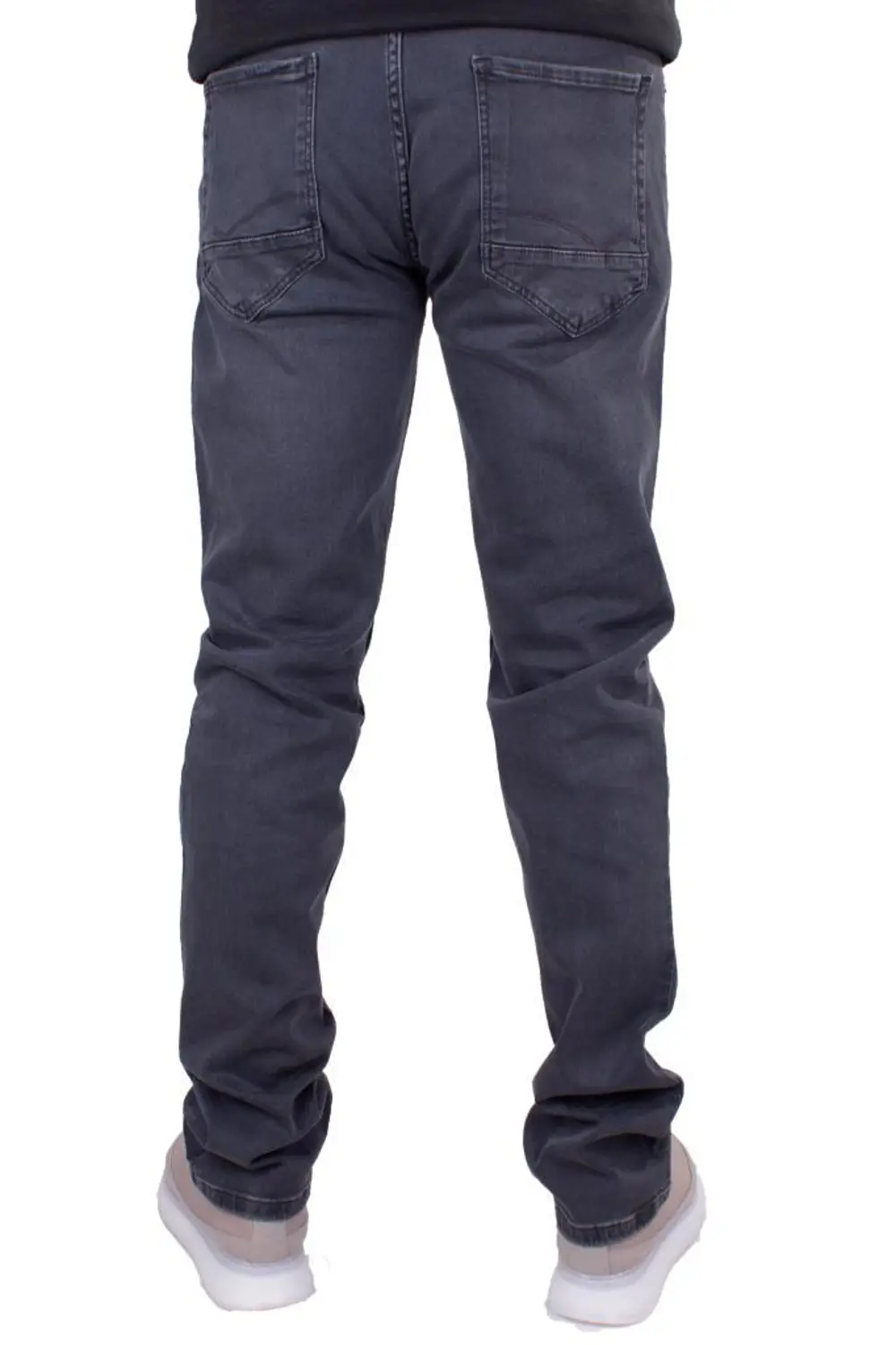 Twister Martin 744-02 Gri Normal Bel Normal Paça Erkek Jeans Pant