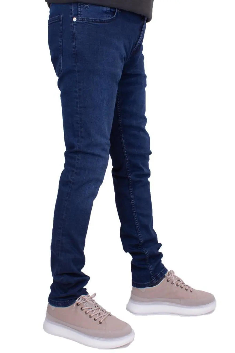 Twister Panama 747 Lacivert Düşük Bel Dar Paça Erkek Jeans Pantol