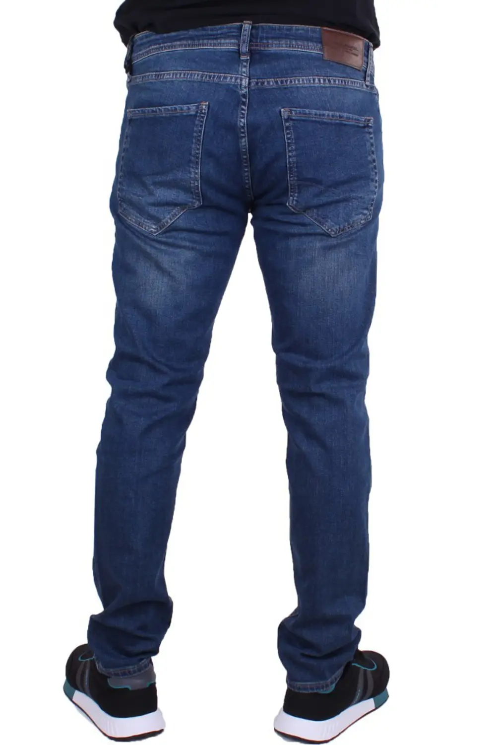 Twister Panama 761-01 Lacivert Düşük Bel Dar Paça Erkek Jeans Pan