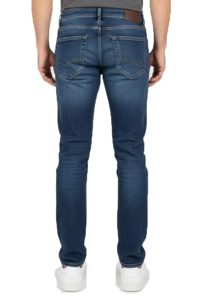 Twister Panama 767-03 Lacivert Düşük Bel Dar Paça Erkek Jeans Pan
