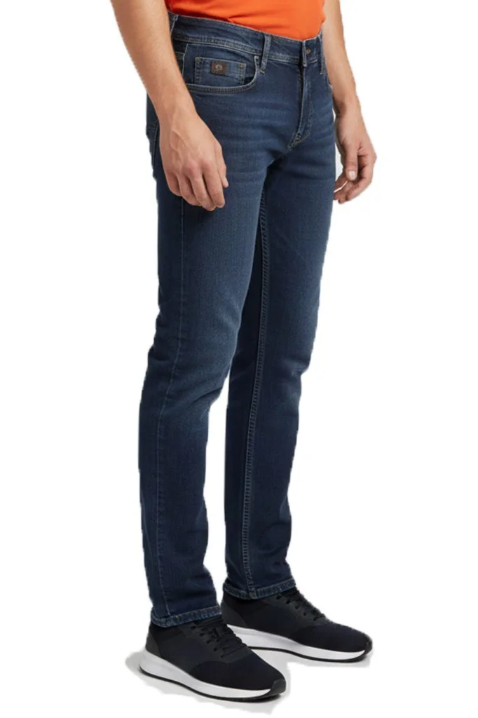 Twister Panama 802-01 Lacivert Düşük Bel Dar Paça Erkek Jeans Pan