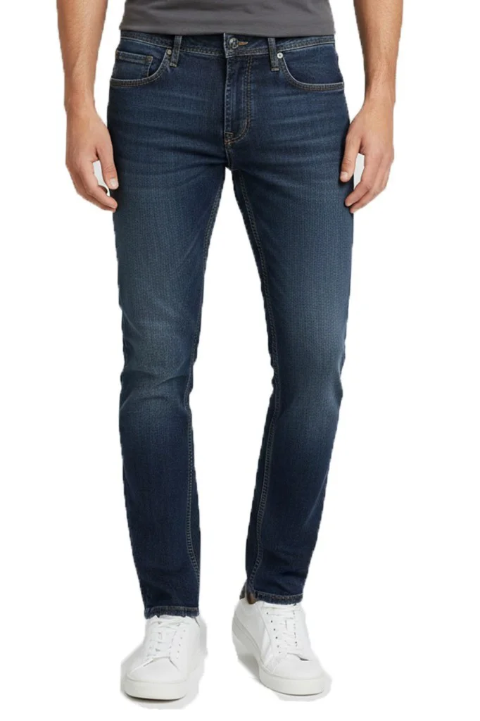 Twister Panama 802-01 Lacivert Düşük Bel Dar Paça Erkek Jeans Pan