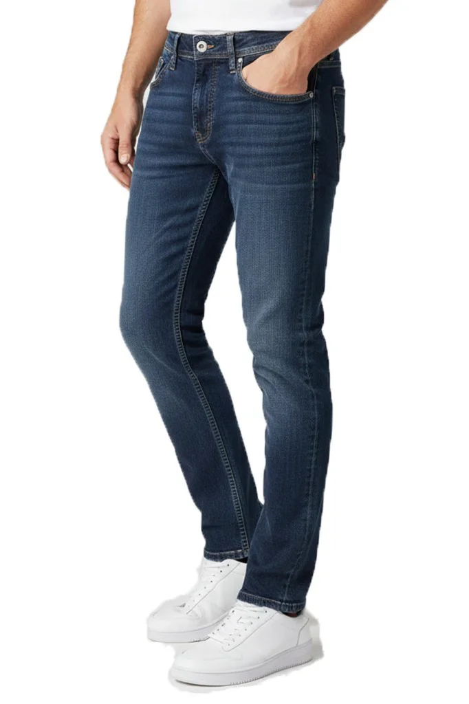 Twister Panama 802-01 Lacivert Düşük Bel Dar Paça Erkek Jeans Pan