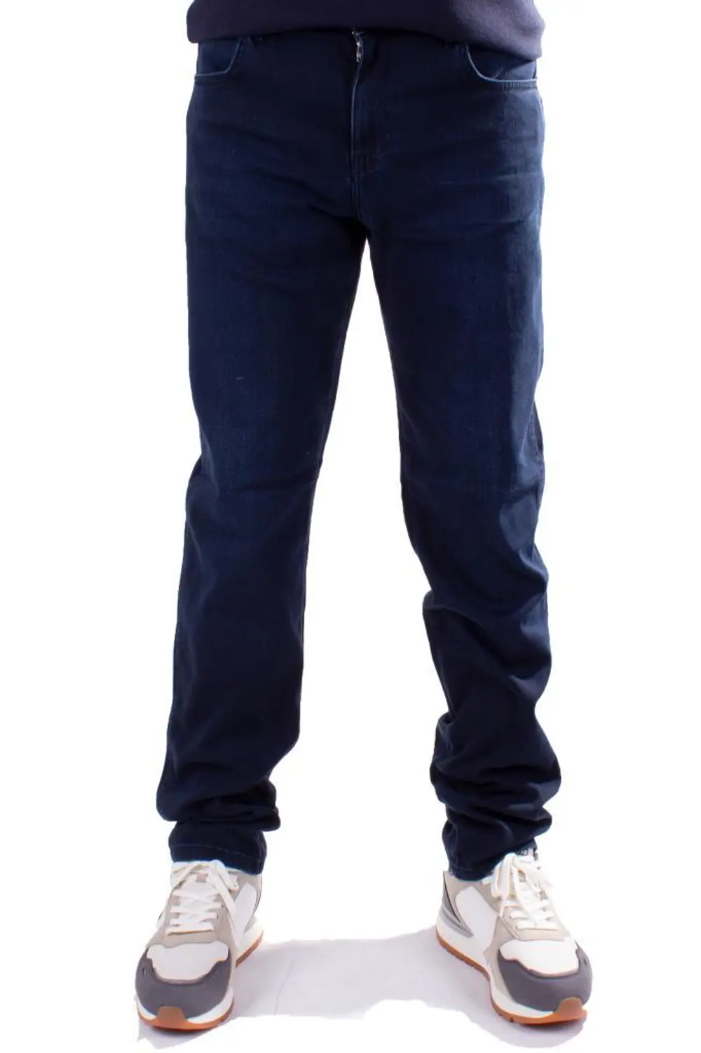 Twister Vegas 132-282 Lacivert Yüksek Bel Rahat Paça Erkek Jeans 