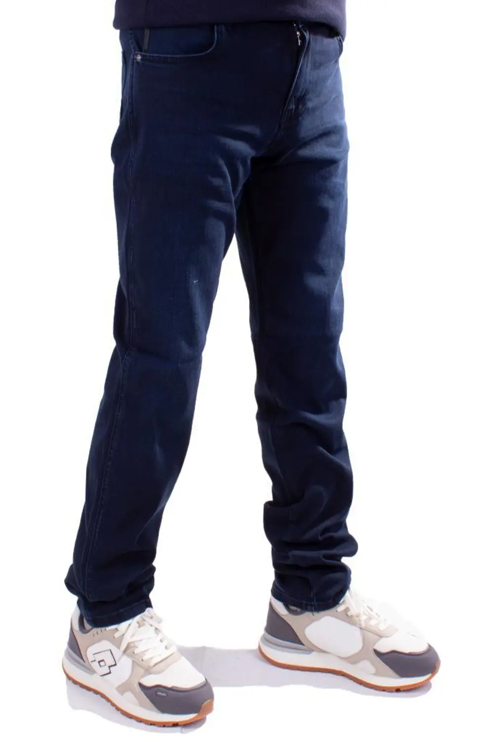 Twister Vegas 132-282 Lacivert Yüksek Bel Rahat Paça Erkek Jeans 