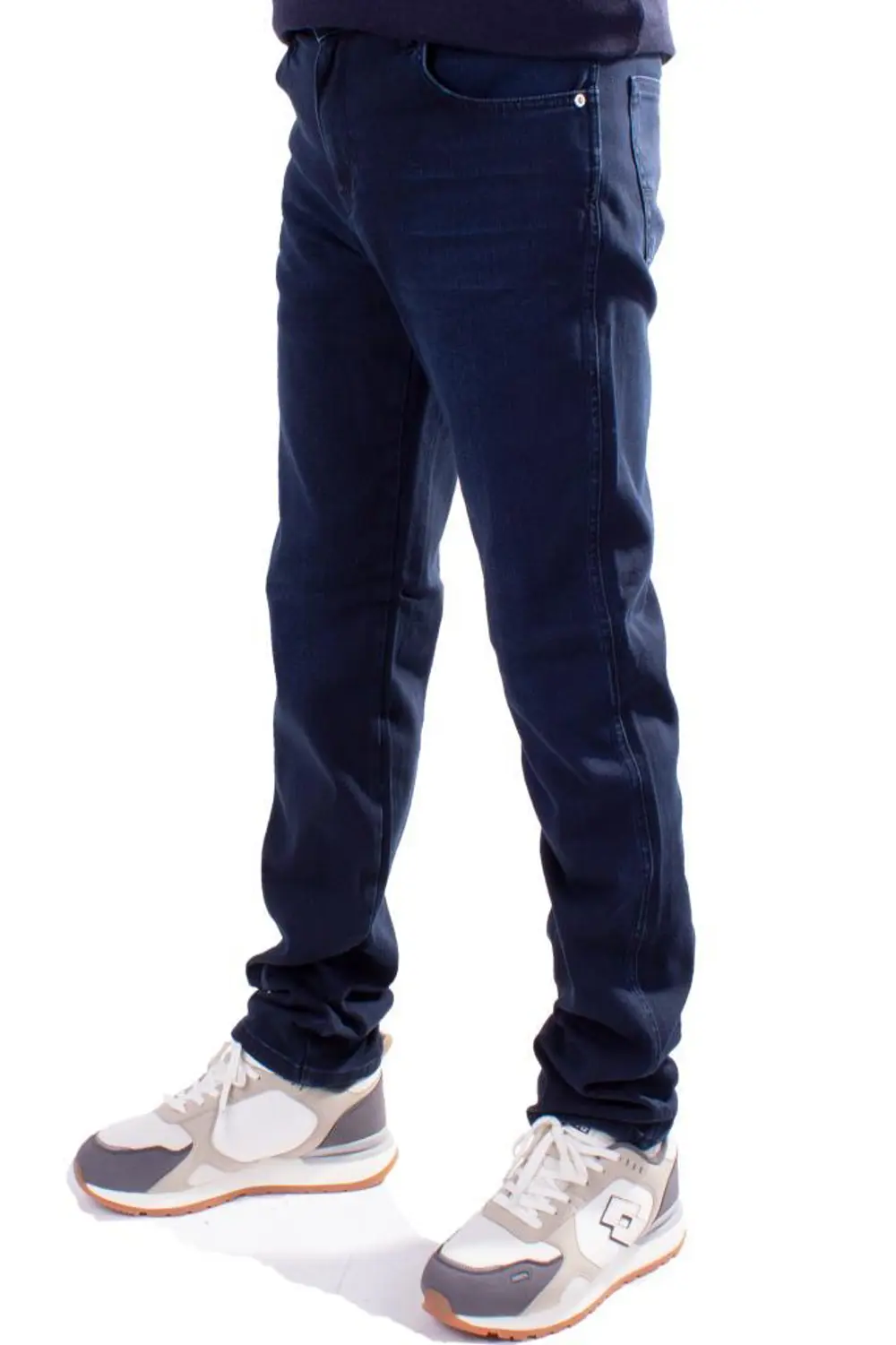 Twister Vegas 132-282 Lacivert Yüksek Bel Rahat Paça Erkek Jeans 