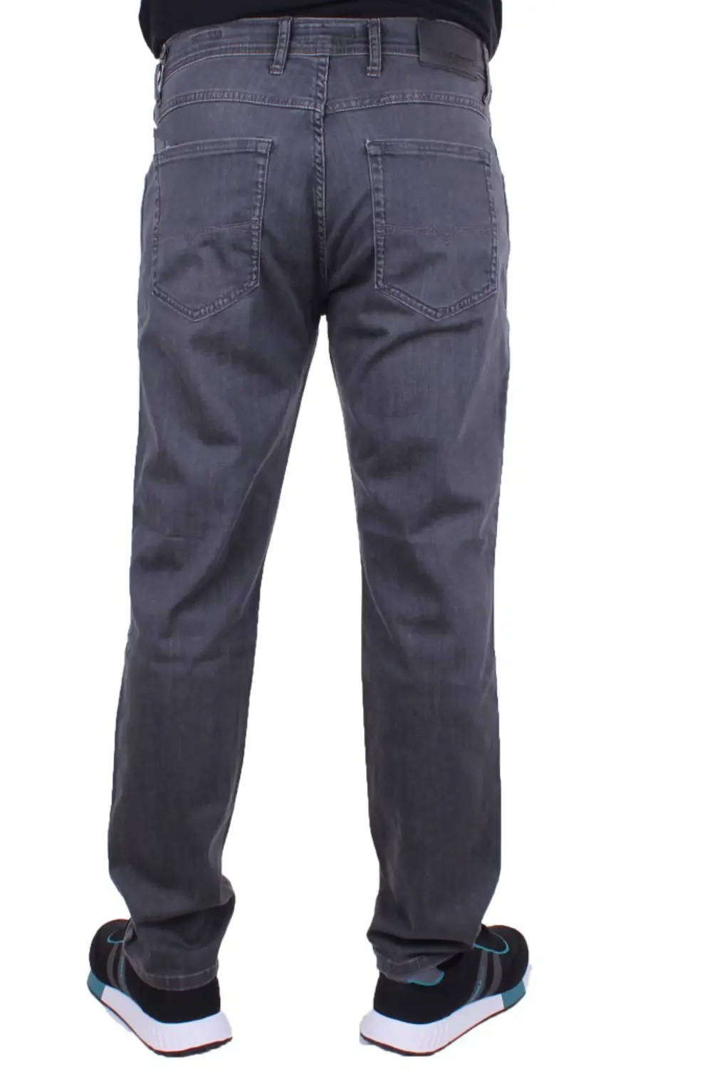 Twister Vegas 132-307 Antrasit Yüksek Bel Rahat Paça Erkek Jeans 