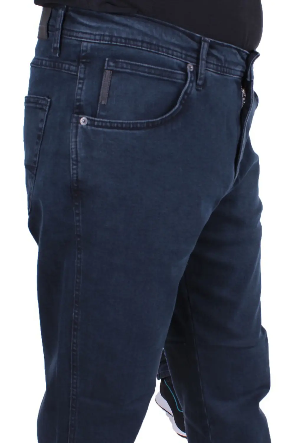 Twister Vegas 132-311 Lacivert Yüksek Bel Rahat Paça Erkek Jeans 