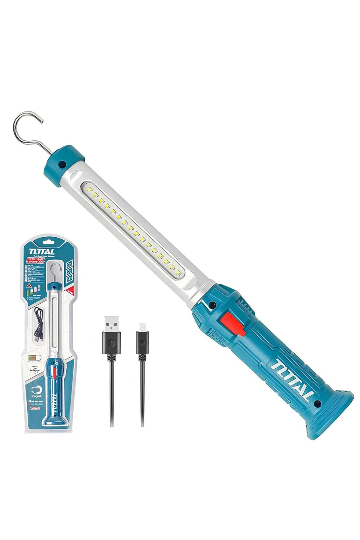 TWLI35261 Şarjlı Askılı Mıknatıslı Led Lamba Çalışma Işığı 300 Lü TWLI35261 Şarjlı Askılı Mıknatıslı Led Lamba Çalışma Işığı 300 Lü