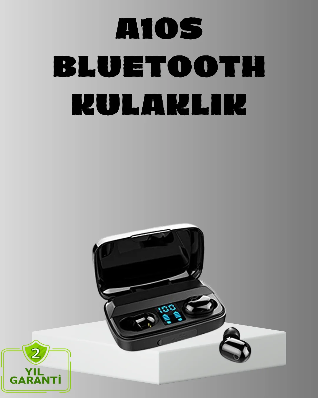 TWS A10s Bluetooth 5.0 Kulaklık – Yüksek Ses Kalitesi, Ergonomik,