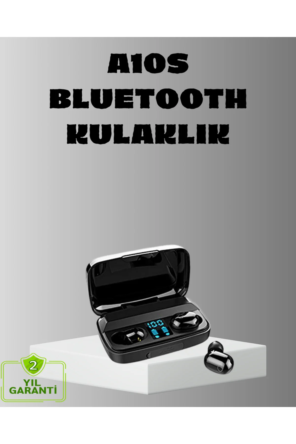 TWS A10s Bluetooth 5.0 Kulaklık – Yüksek Ses Kalitesi, Ergonomik,