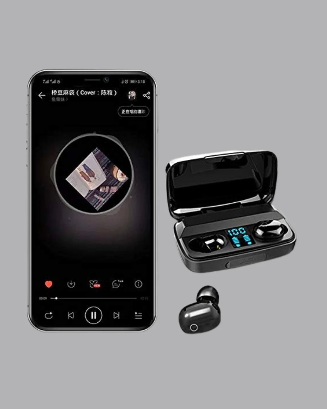 TWS A10s Bluetooth 5.0 Kulaklık – Yüksek Ses Kalitesi, Ergonomik,