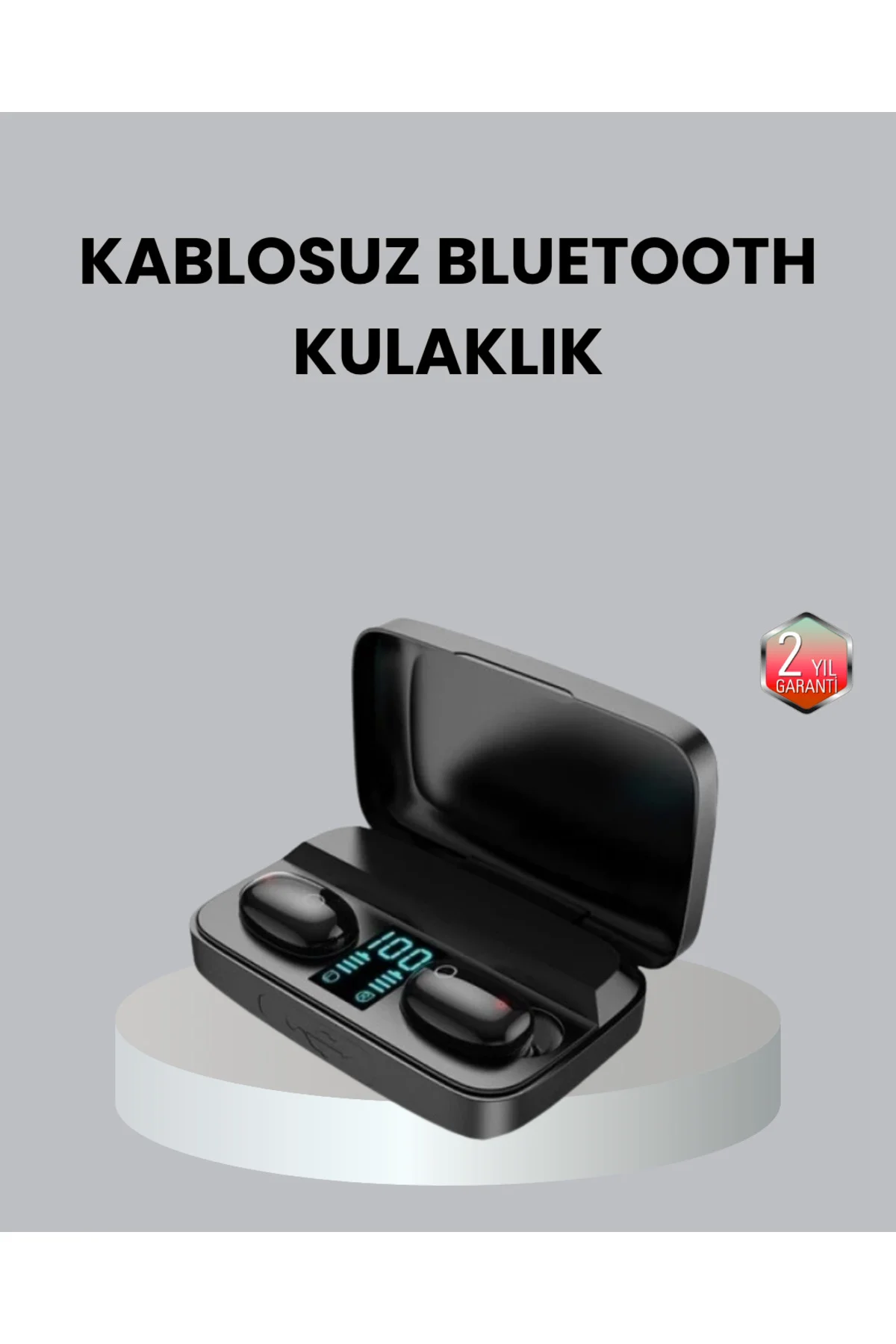TWS A10s Bluetooth 5.0 Kulaklık Powerbank Şarj Kutulu Mini Tasarı